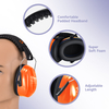 ABS 听力防护 耳罩 保护耳罩 现货产品 FM-1B 橙色