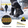 IceGrip 极寒安全靴，带 400 克隔热和防水拉链 | H-9552 冰握