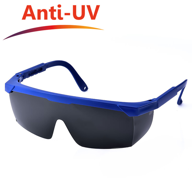 重型深色 PC 安全眼镜 KS102 黑色