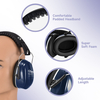 ABS 听力防护 耳罩 防护耳罩 现货产品 FM-1B 蓝色