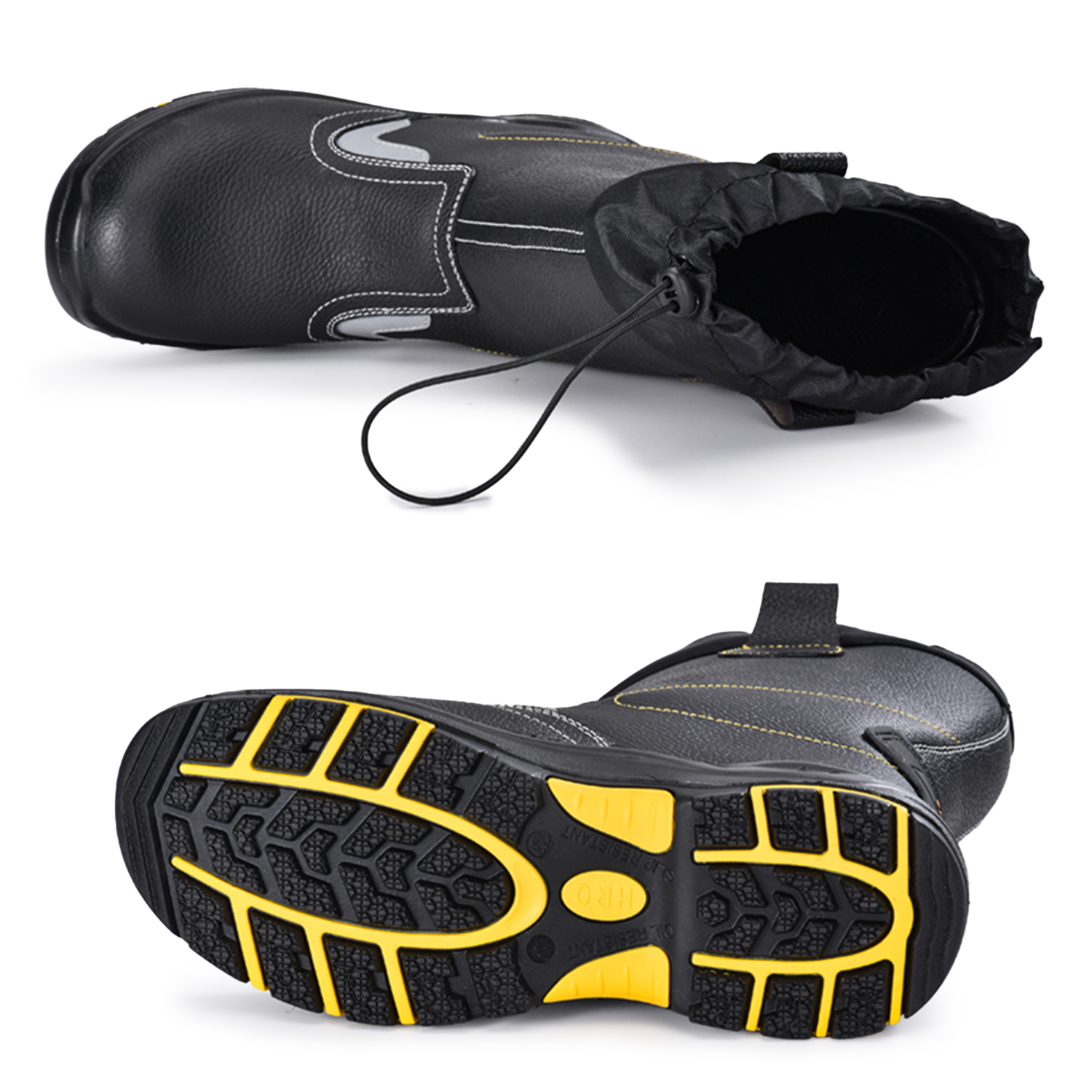 重型工业套穿式冬季装备保暖毛皮衬里安全靴 H-9426 PolarStep