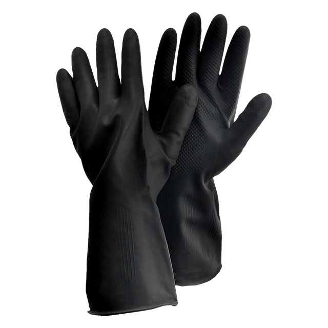 耐油和耐化学物质安全手套 FL-0056 黑色