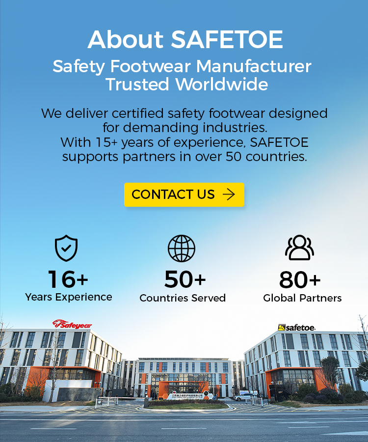 Safetoe global safety footwear and PPE manufacturing facility