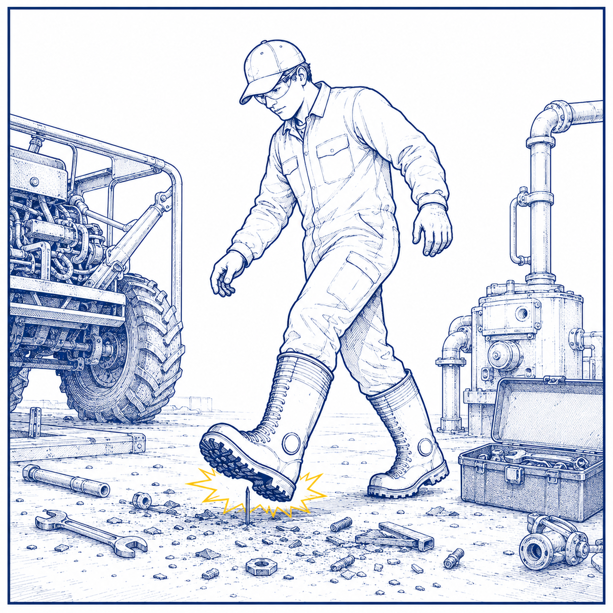 Tools and Machinery Hazards in Agricultural Work 维护