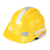 带反光条的 Hi-Vis 通风安全头盔