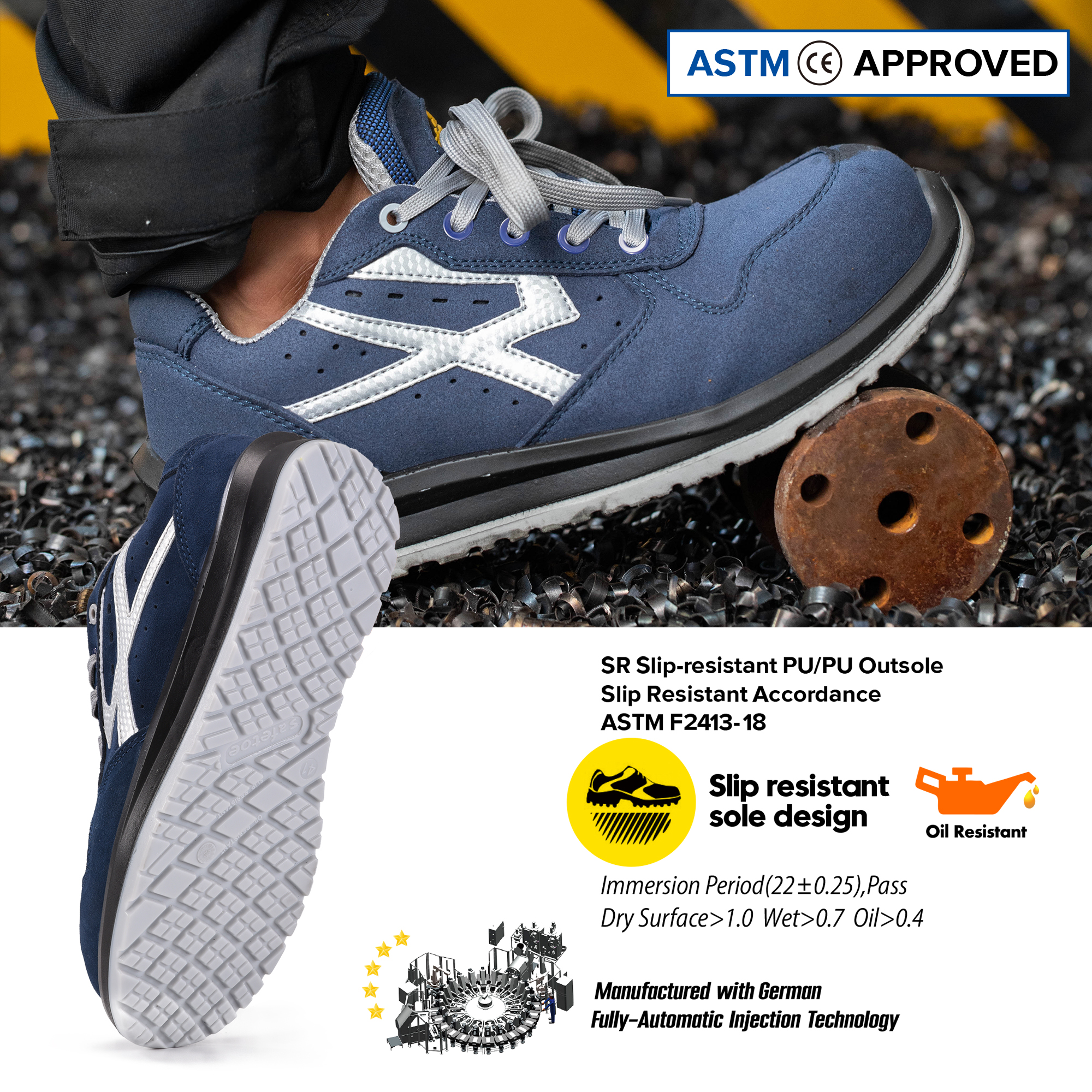 L-7328-slip resistant work shoes L-7328-防滑工作鞋