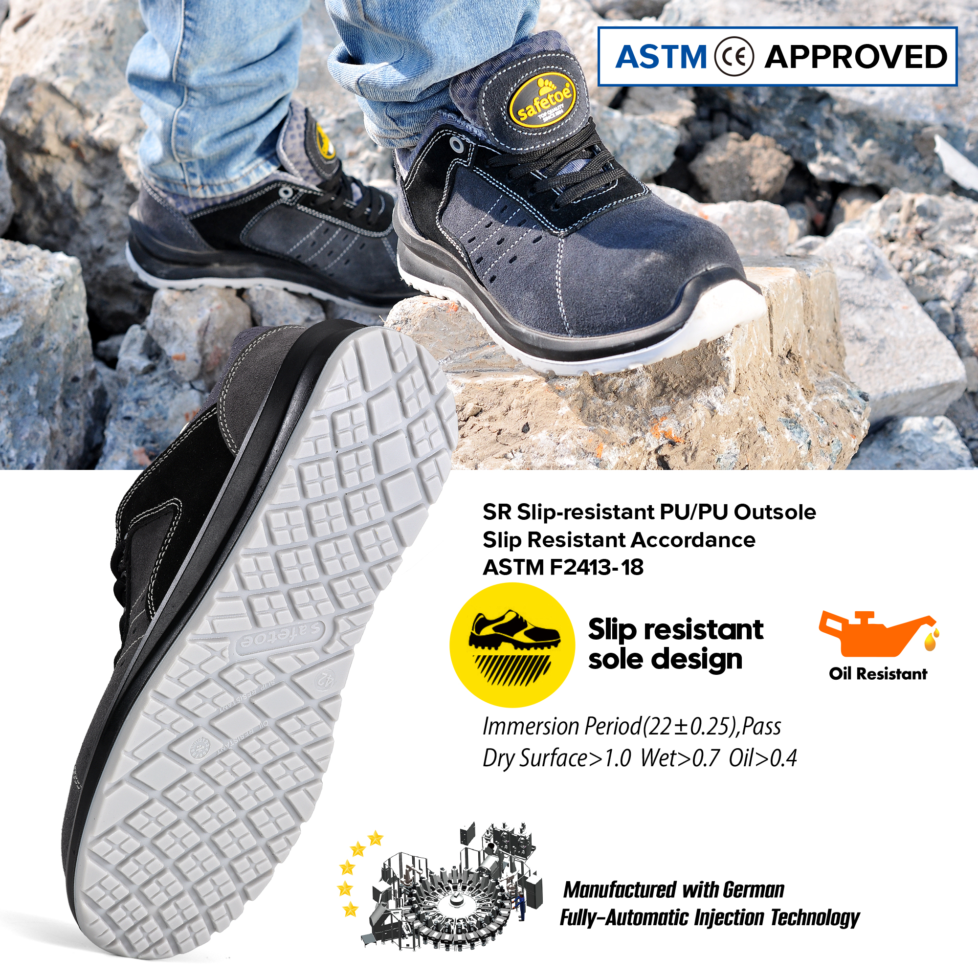 L7331-slip resistant work shoes L7331-防滑工作鞋
